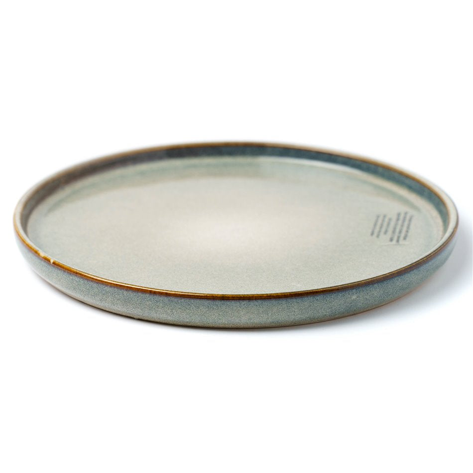 Dessert plate TERRE, green, D21cm