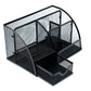 Mayaj Pen Pot Black – H22 × W14 × D13 cm