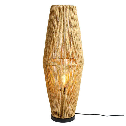 Floor lamp Aissa, beige, H83cm D30cm, E27 40W(MAX)