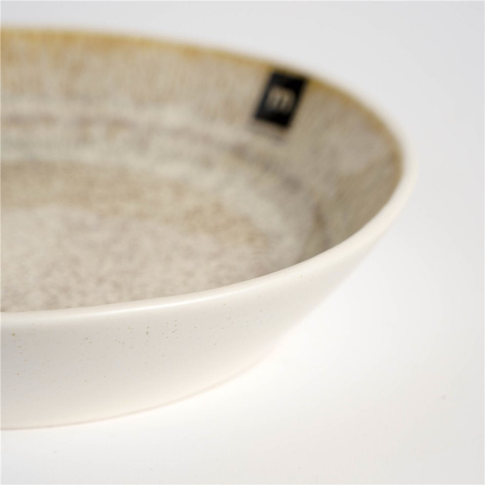 Plate CALOBRA, cream, D22cm H4,7cm