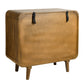 Sideboard Drone Compact, mango wood/MDF, brown, H75x81x38cm