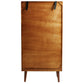 Cabinet Wakefield Tall, mango wood/MDF, brown, H140x70x38cm