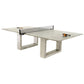 Contemporary Concrete Ping Pong Table – Regulation Size with Carbon Fiber Reinforcement