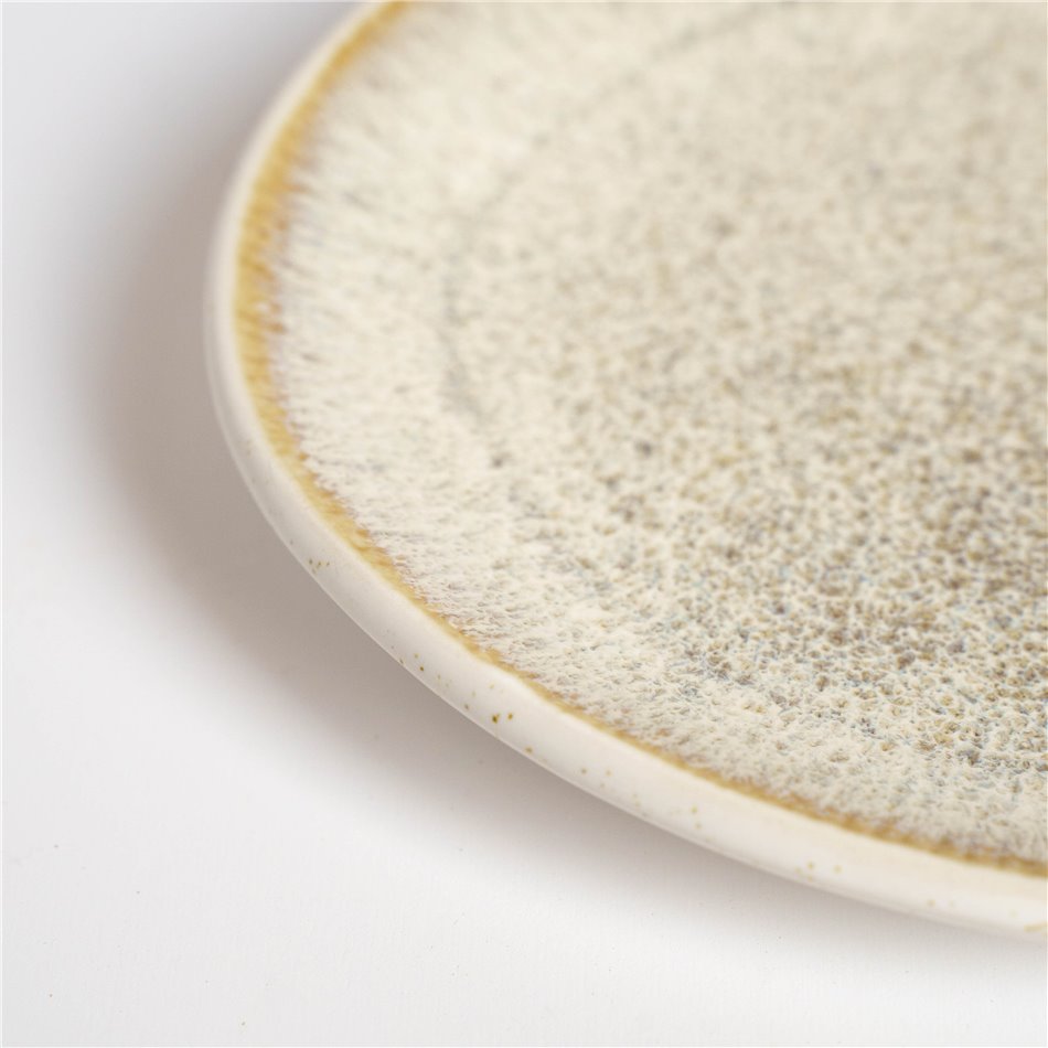 Dessert plate Calobra, creme, D16.6cm