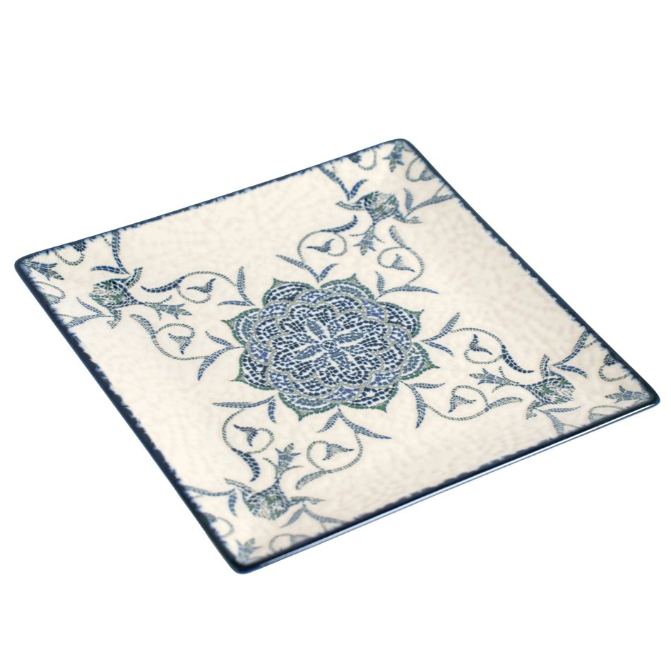 Dessert plate Rosetta Elite Ecla, 18x18cm