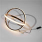 Table lamp Moja, rose gold color, H23x31x 30.7cm, LED 24W, 3000K, 1320lm