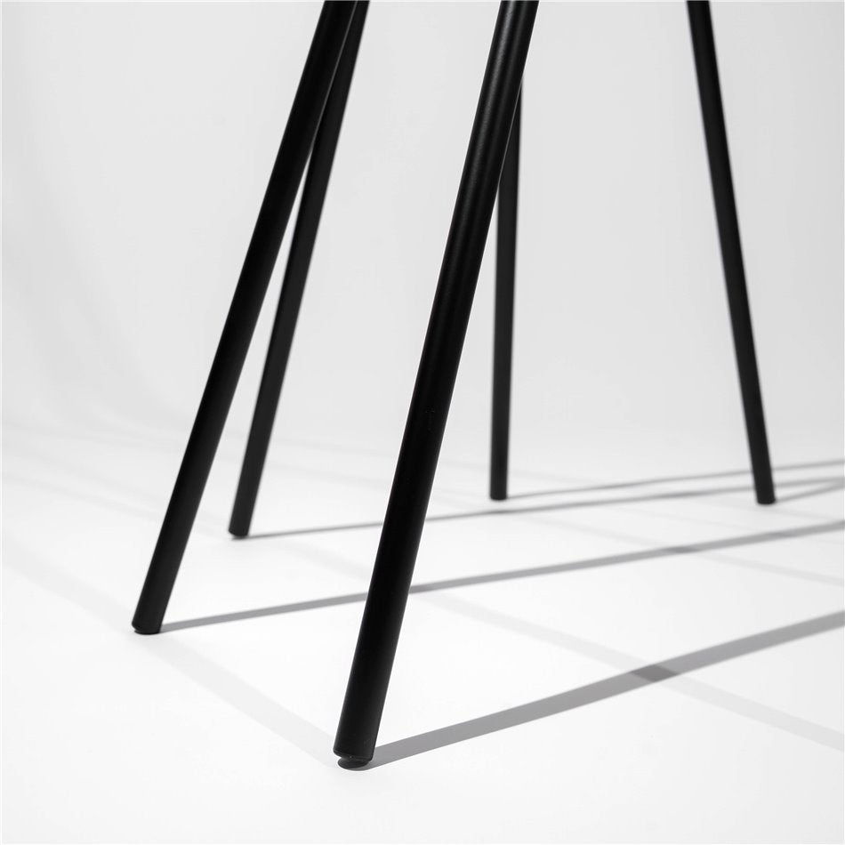 Floor lamp Modling 1A, black, H140xD45cm, LED 48W, 3000K, 2640lm