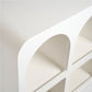 Shelf Soleya 6, white, H71.5x110x35cm