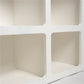 Shelf Soleya 6, white, H71.5x110x35cm