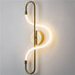Wall lamp Modena BS, brass, H59x23x9cm, LED 10W, 3000K, 550lm