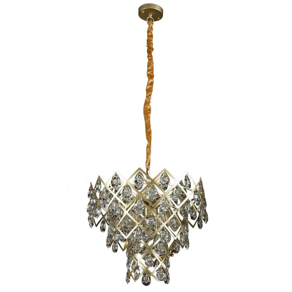 Pendant lamp Roda, H42-120cm D51cm, E14x6 40W(MAX)