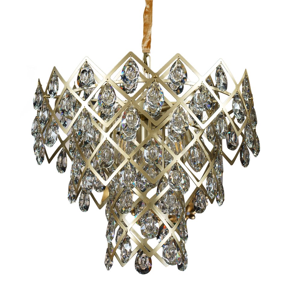 Pendant lamp Roda, H42-120cm D51cm, E14x6 40W(MAX)