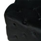 Black Velvet Lailly Rectangular Storage Stool – Elegant Accent Ottoman