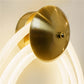 Wall lamp Modena BR round, brass, H45x31x11cm, LED 20W, 3000K, 1100lm