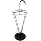 Black Metal Umbrella Stand – Tall Slim Holder