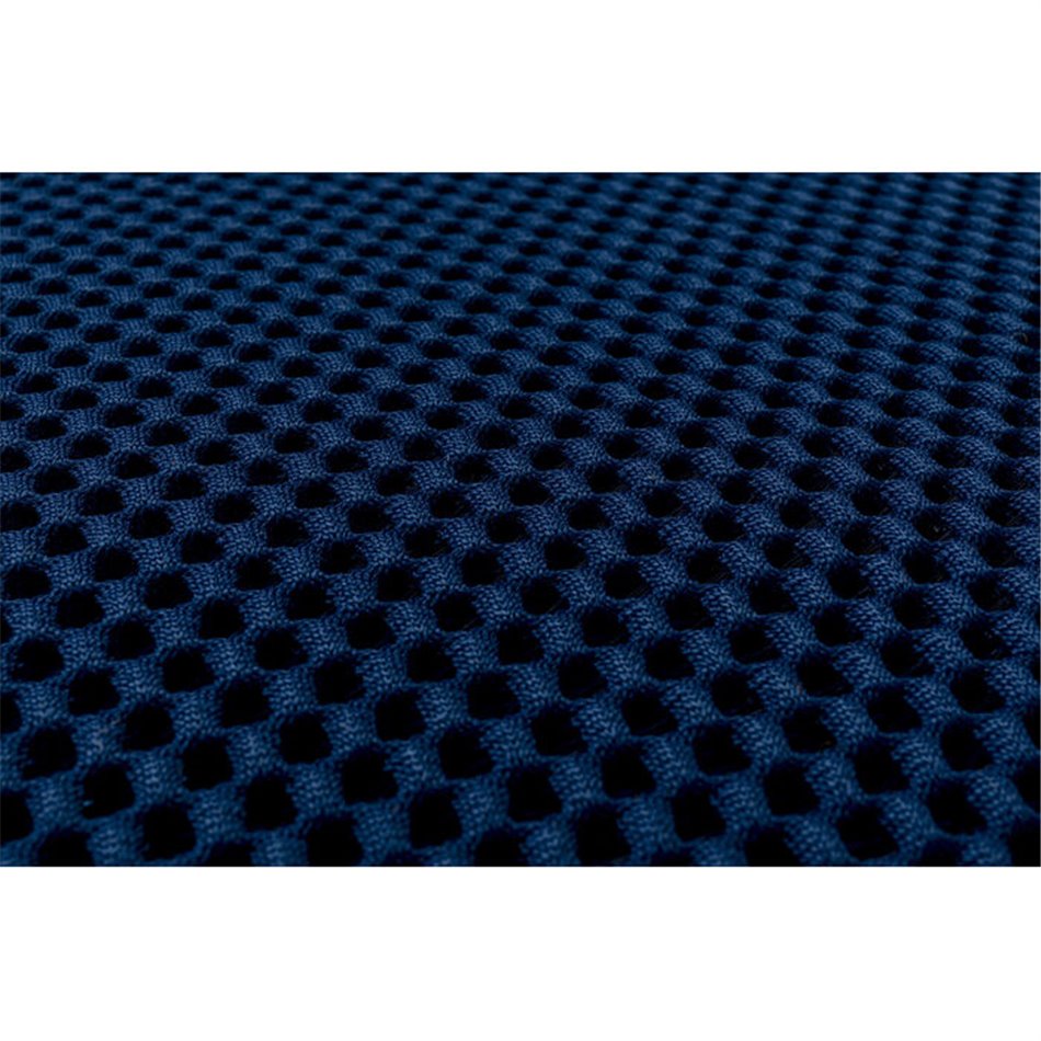 Swivel armchair Peppo Bloom, dark blue, rotatable 360 degrees, H37xD76cm