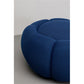 Swivel armchair Peppo Bloom, dark blue, rotatable 360 degrees, H37xD76cm