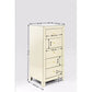 Chest of drawers Luxury Champagne, 5 drawers, spoguļvirsma, H111x51x43.5cm