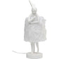 Table lamp Animal Rabbit Fur, white, H50x20x18cm, E14 5W(MAX)