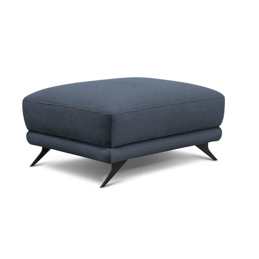 Elmego Gojo Pouf Dark Blue – H42 × W68 × L82 cm
