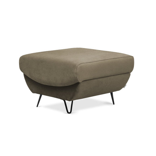 Elsilva Nube Pouf Brown – H42 × W67 × L67 cm