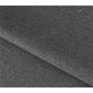 Gojo 5 Grey Velvet Pouf – Large Accent Ottoman