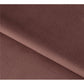 Pink Lukso 24 Velvet Pouf – Large Accent Ottoman