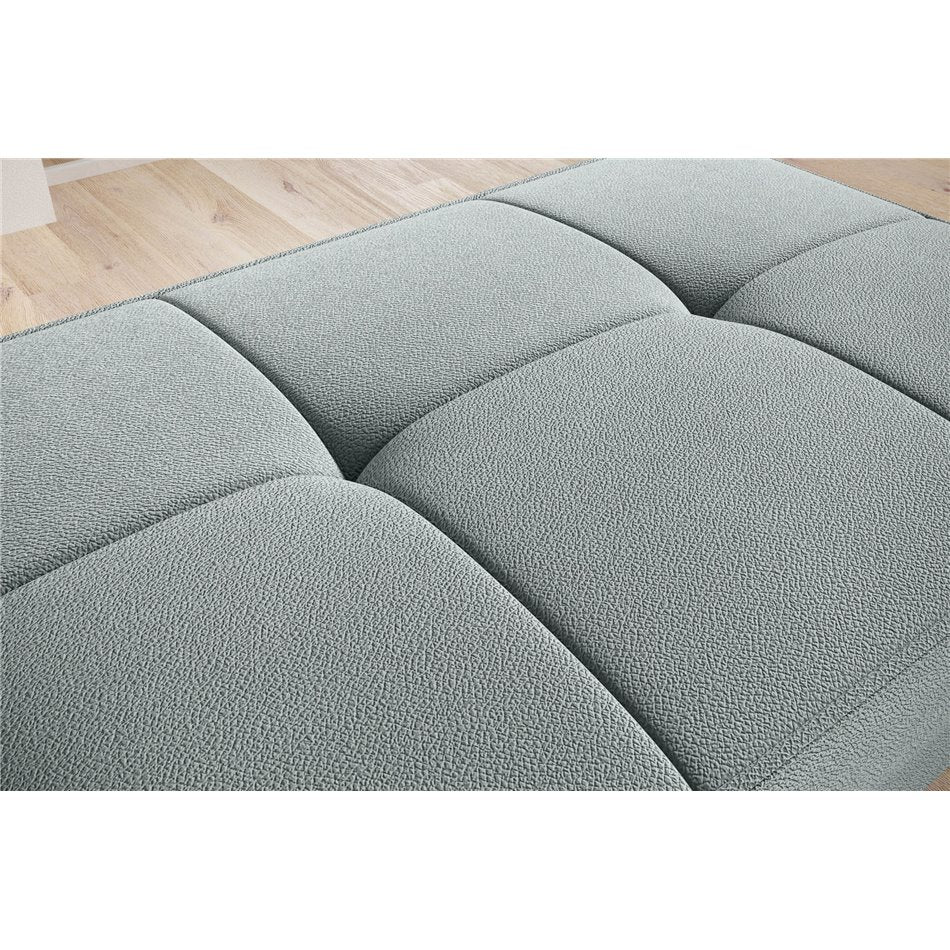 Elbellis Savoi Pouf with Storage Blue – H42 × W62 × L97 cm