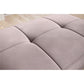 Salmon Velvet Loco 24 Storage Pouf – Spacious Accent Ottoman