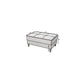 Grey Gojo 4 Storage Pouf – Spacious Accent Ottoman