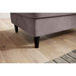 Salmon Velvet Loco 24 Storage Pouf – Spacious Accent Ottoman