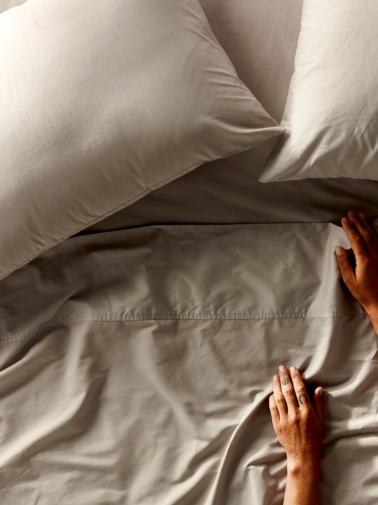 Cloud-Soft Organic Sateen Pillowcase Set (Pair)