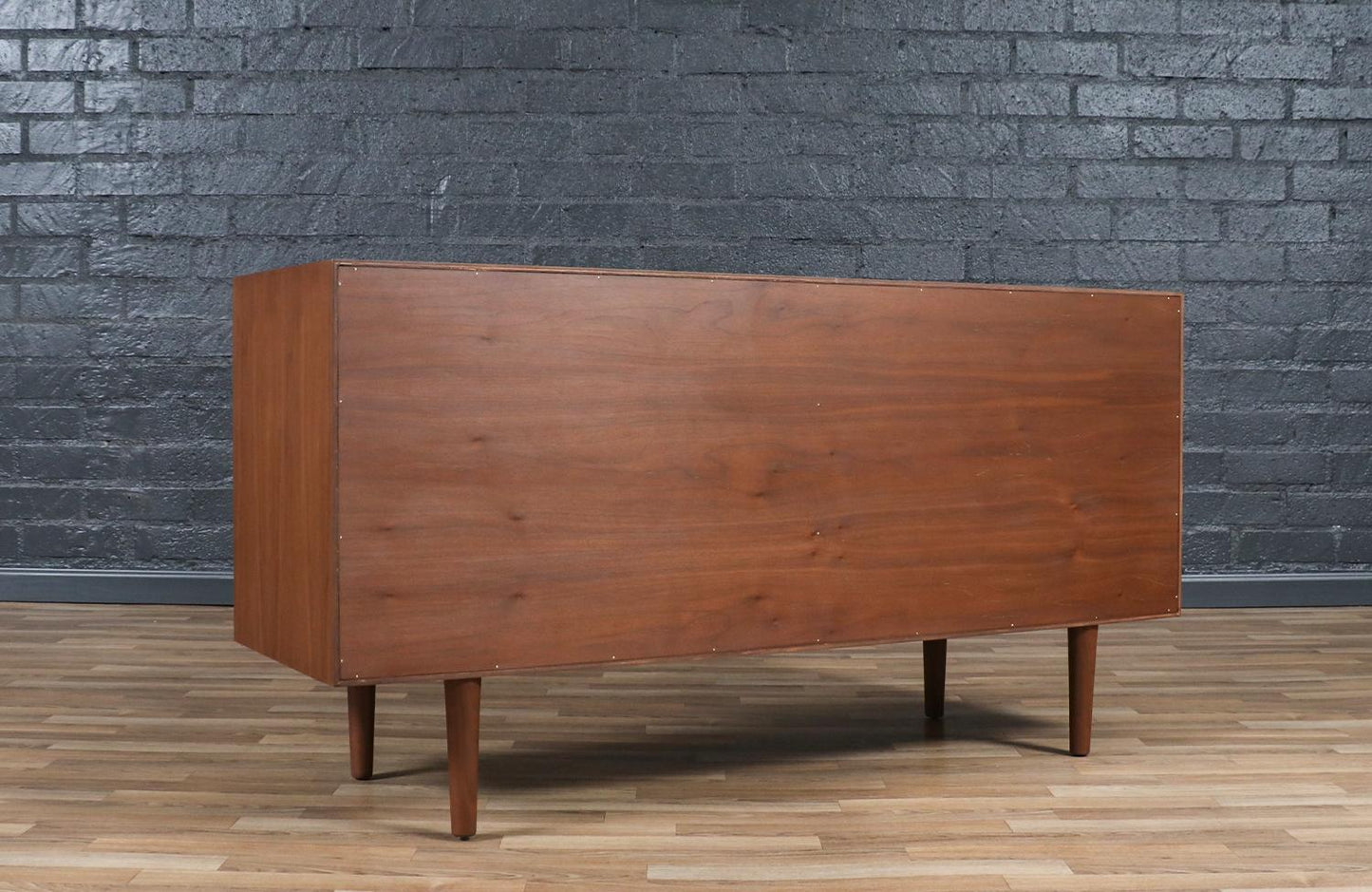 Custom Multi-Color Lacquered Credenza – Mid-Century Modern