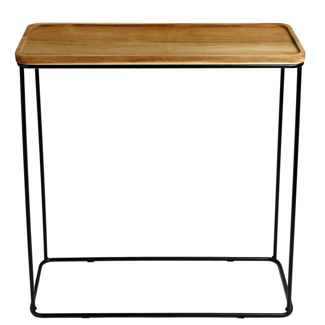 ACACIA Console Table – Acacia Wood with Metal Frame