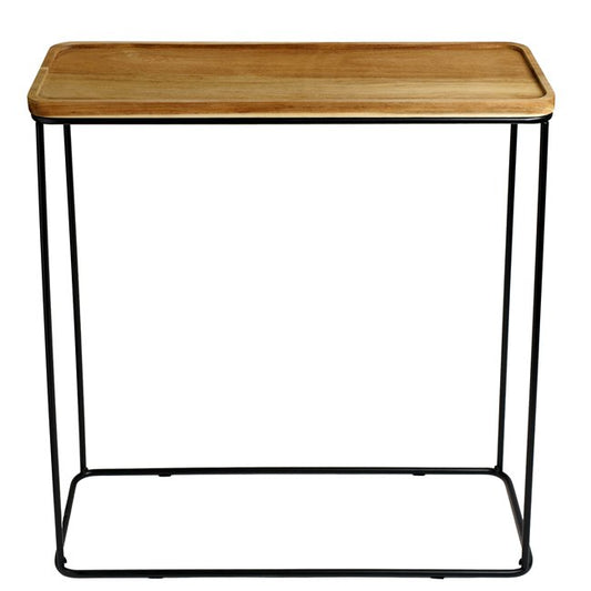 ACACIA Console Table – Acacia Wood with Metal Frame