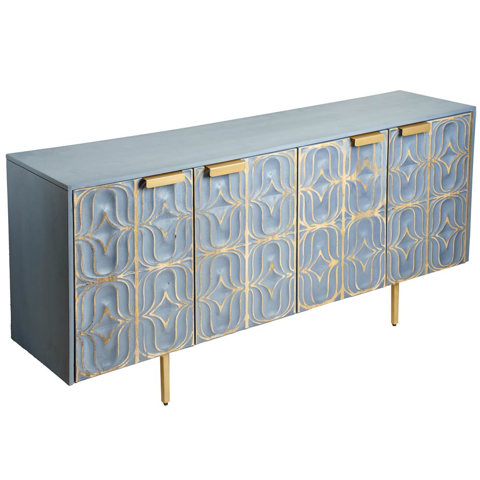 Sideboard Setu, mango wood, H75x38x160cm
