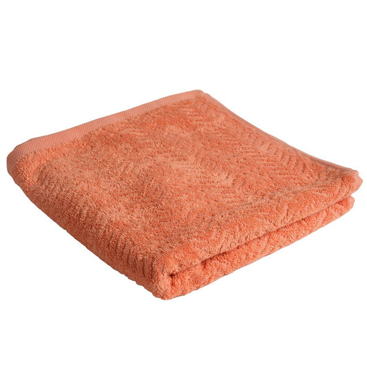 Bamboo towel Malda, 50x100cm, coral color, 500g/m2