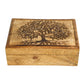 Wood box TREE L, H9x25x18cm