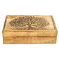 Wood box TREE M, H6x21x14cm
