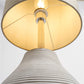 Floor lamp Narros grey, beige/gray, H90cm, D26cm, E27 60W(MAX)