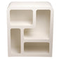 Shelf Soleya, MDF, white, H85x75x30cm