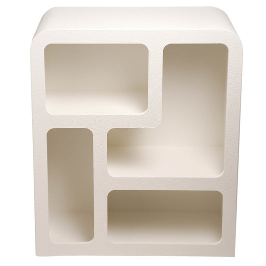 Shelf Soleya, MDF, white, H85x75x30cm