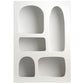Shelf RIVI, white, MDF, H65.5x45.5x15.5cm