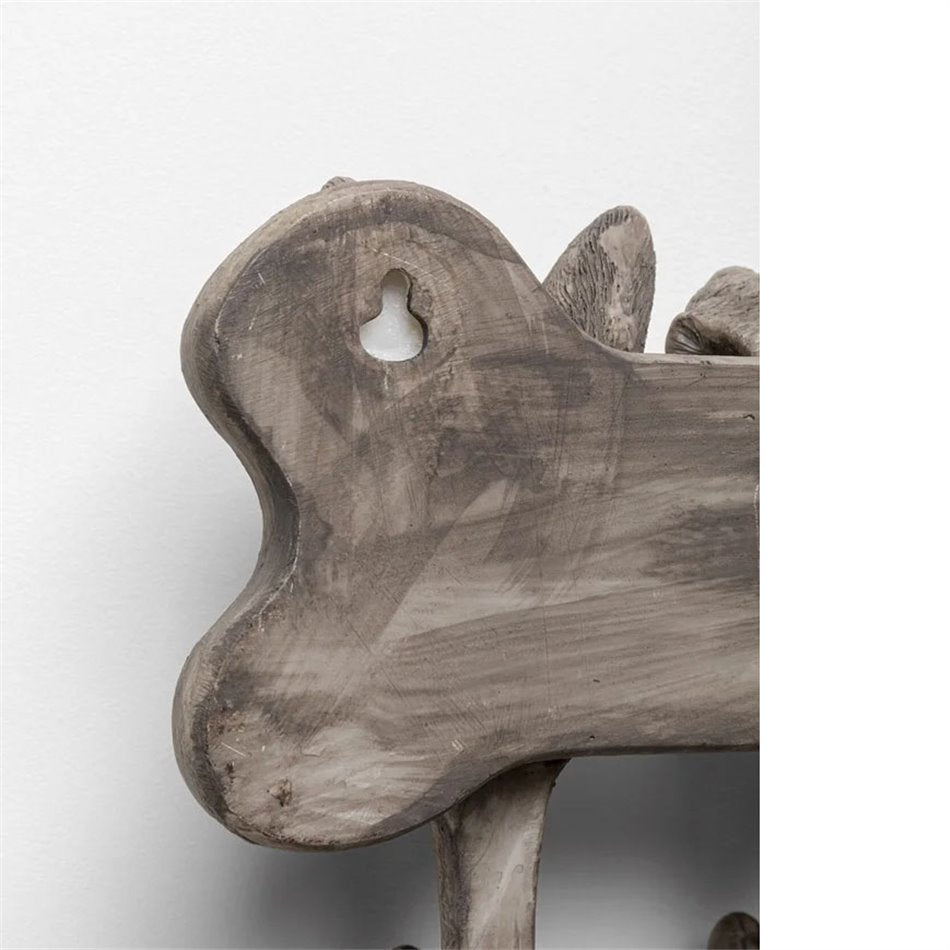 Coat rack Dog Family, H16x31x7.5cm