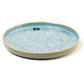 Plate Scratch Blue, brown/blue, porcelain, D20cm H2.3cm
