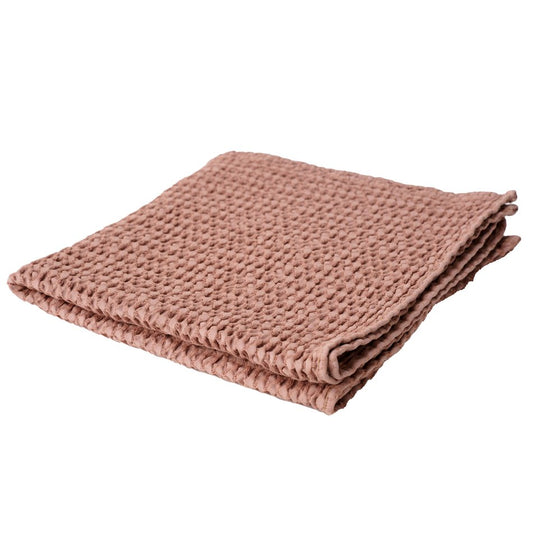 Cotton towel 50x100cm, brown, 360g/m2