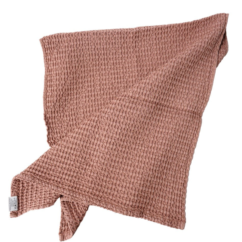 Cotton towel 50x100cm, brown, 360g/m2