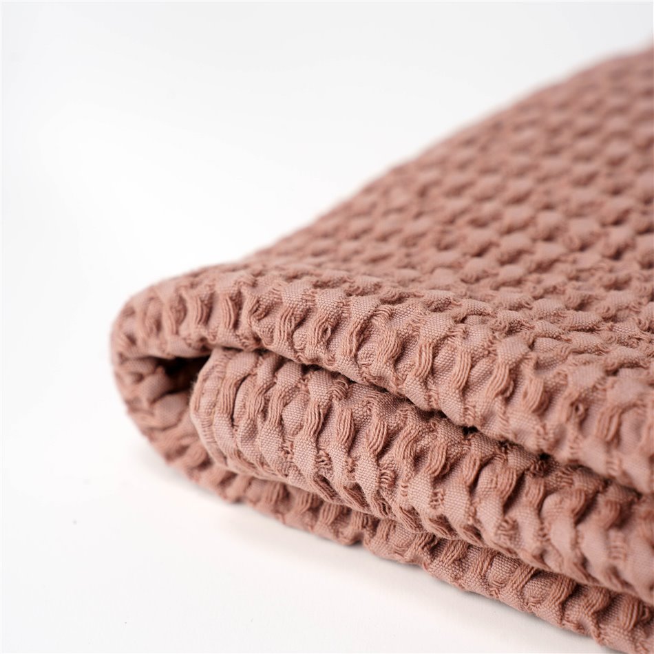 Cotton towel 70x140cm, brown, 360g/m2