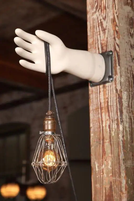 Glove Mold Wall Sconce