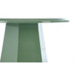 Hoca Coffee Table – Green MDF, Ø50×47 cm
